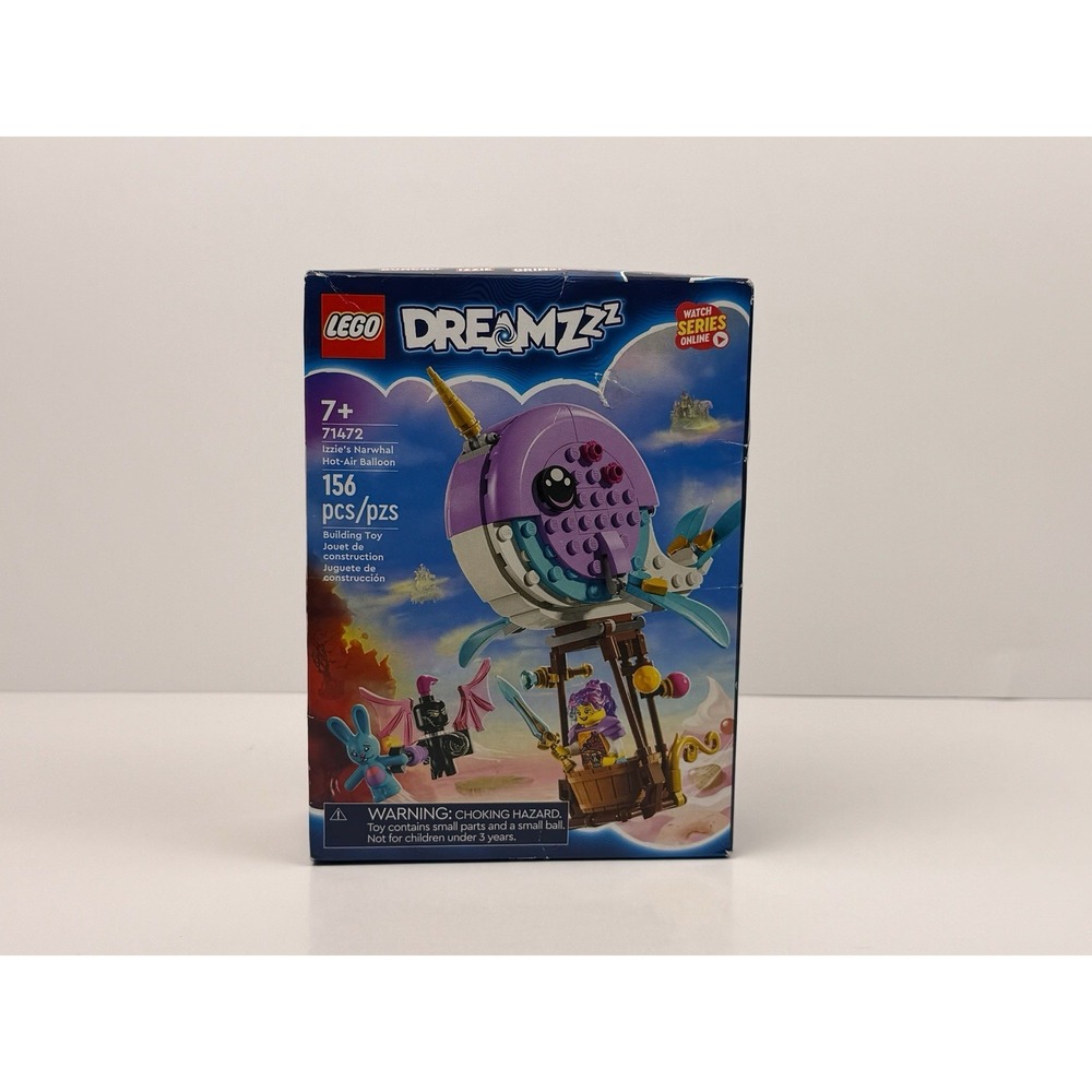 LEGO 71472 Dreamzzz Izzie's‎ Narwhal Hot-Air Balloon 156 Pcs/pzs